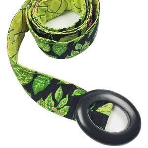 Vera Bradley Women’s Belt Tropical Flowers Fabric